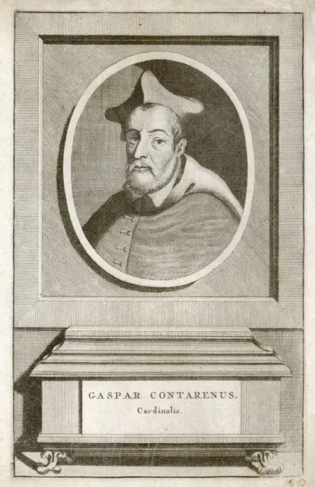 Framed Print : Gaspar Contarini / Oval Framed Print : Gaspar Contarini / Oval