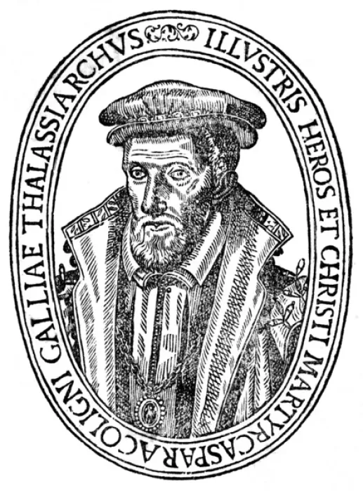 Framed Print : Gaspard Coligny - 3 Framed Print : Gaspard Coligny - 3