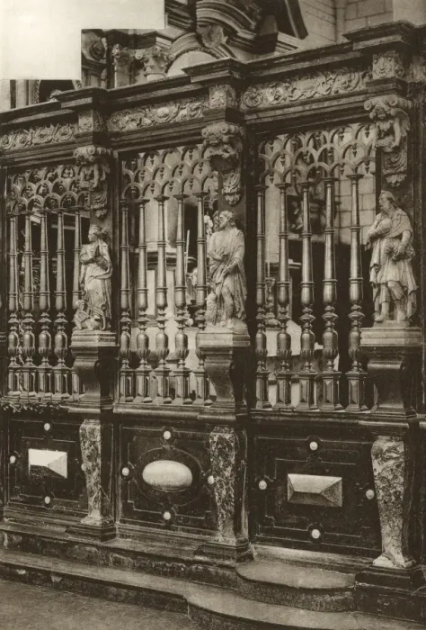 Framed Print : Gate in a church, Ypres, Belgium Framed Print : Gate in a church, Ypres, Belgium