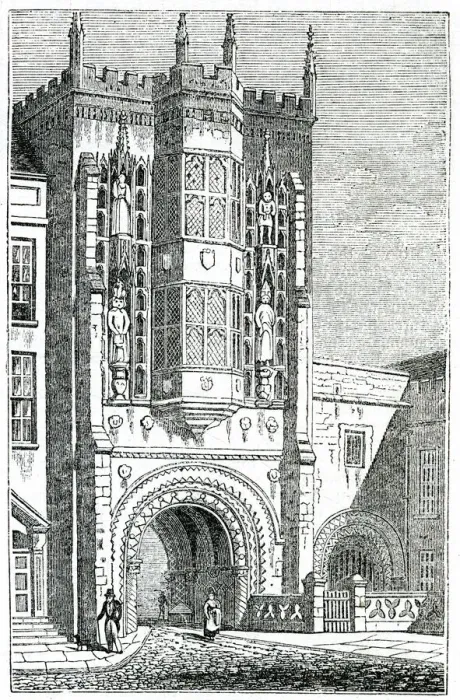 Framed Print : Gatehouse to a monastery, Bristol Framed Print : Gatehouse to a monastery, Bristol