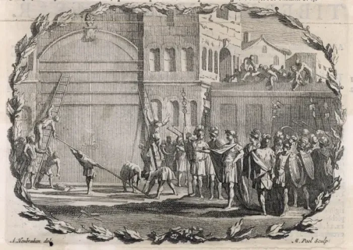 Framed Print : Gates of Janus Closed
