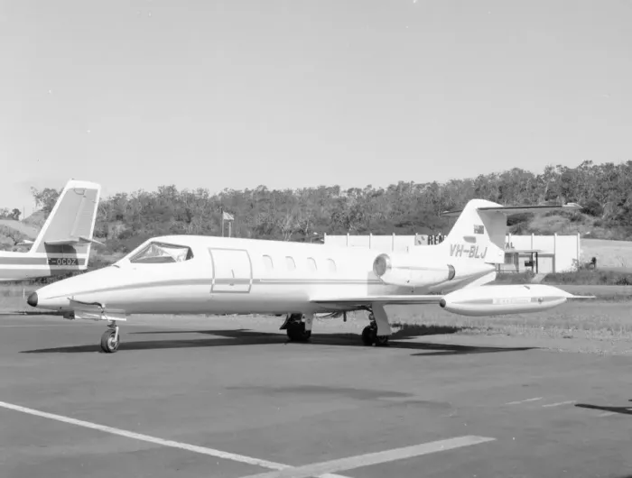 Framed Print : Gates Learjet 25B VH-BLJ Framed Print : Gates Learjet 25B VH-BLJ