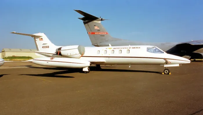 Framed Print : Gates Learjet C-21A 84-0068 Framed Print : Gates Learjet C-21A 84-0068