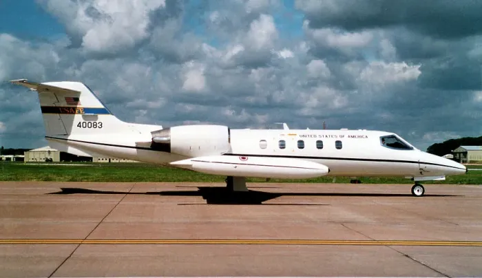 Framed Print : Gates Learjet C-21A 84-0083 Framed Print : Gates Learjet C-21A 84-0083