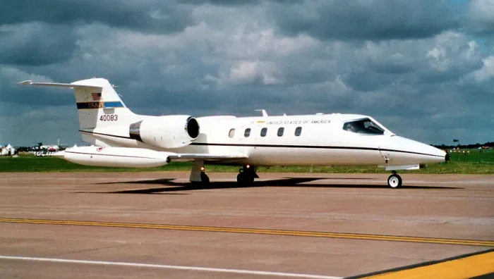 Framed Print : Gates Learjet C-21A 84-0083 Framed Print : Gates Learjet C-21A 84-0083