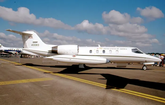 Framed Print : Gates Learjet C-21A 84-0083