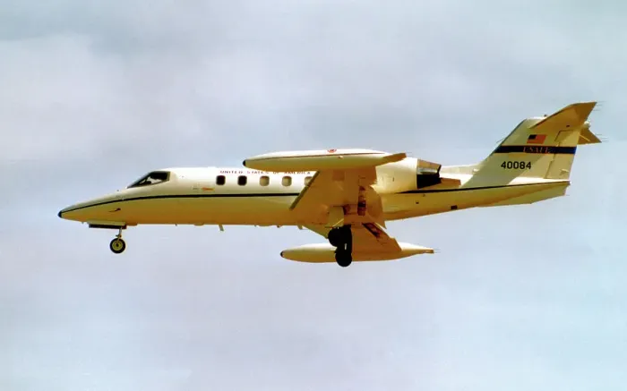 Framed Print : Gates Learjet C-21A 84-0084 Framed Print : Gates Learjet C-21A 84-0084