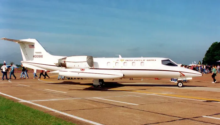 Framed Print : Gates Learjet C-21A 84-0086 Framed Print : Gates Learjet C-21A 84-0086