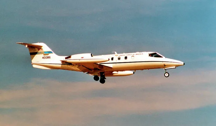 Framed Print : Gates Learjet C-21A 84-0086 Framed Print : Gates Learjet C-21A 84-0086