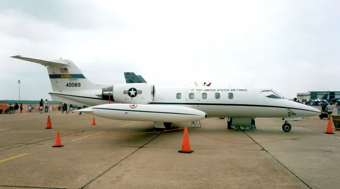 Framed Print : Gates Learjet C-21A 84-0089 Framed Print : Gates Learjet C-21A 84-0089