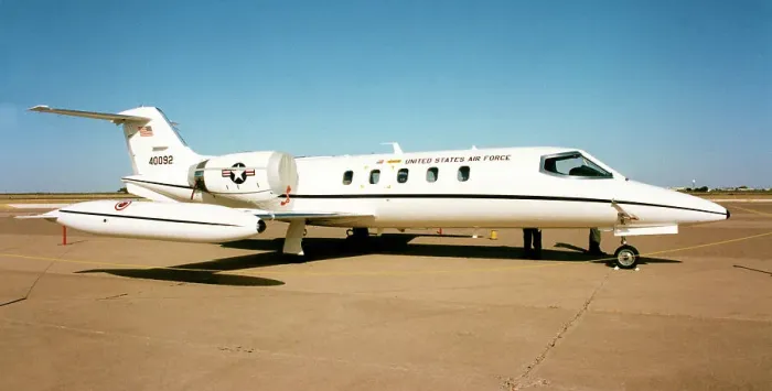 Framed Print : Gates Learjet C-21A 84-0092 Framed Print : Gates Learjet C-21A 84-0092
