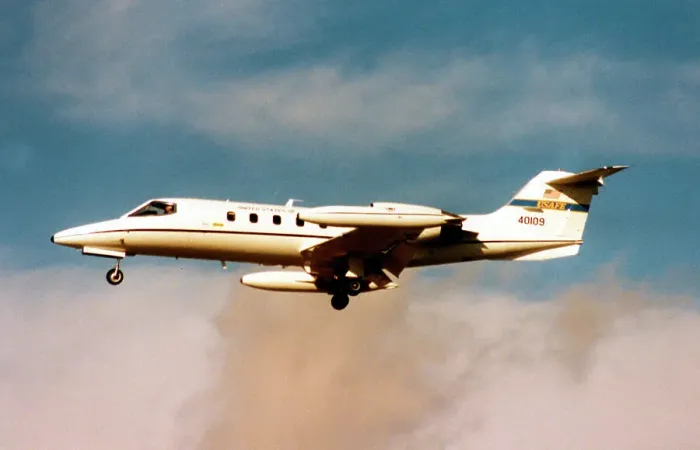 Framed Print : Gates Learjet C-21A 84-0109 Framed Print : Gates Learjet C-21A 84-0109
