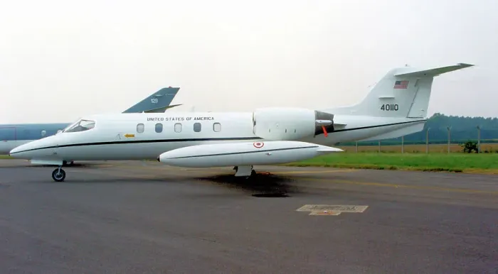 Framed Print : Gates Learjet C-21A 84-0110 Framed Print : Gates Learjet C-21A 84-0110