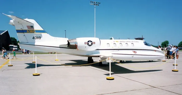 Framed Print : Gates Learjet C-21A 84-0119 Framed Print : Gates Learjet C-21A 84-0119