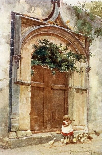 Gateway at Taormina, Sicily, Italy