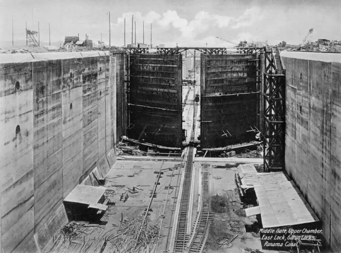 Framed Print : Gatun Locks, Panama Canal Framed Print : Gatun Locks, Panama Canal