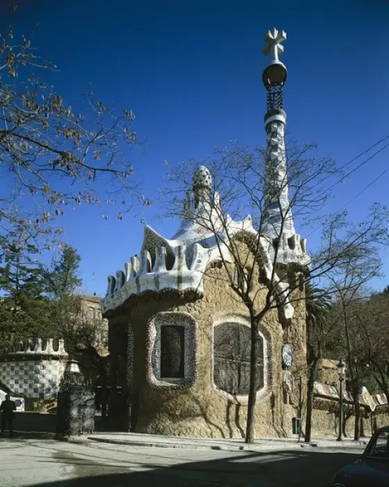 Framed Print : GAUDI, Antoni. Park G Framed Print : GAUDI, Antoni. Park G