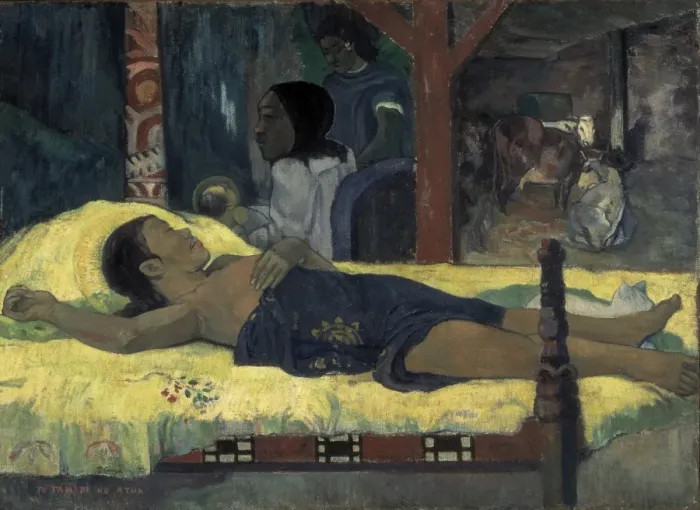 Framed Print : GAUGUIN, Paul (1848-1903). Te Tamari no atua Framed Print : GAUGUIN, Paul (1848-1903). Te Tamari no atua