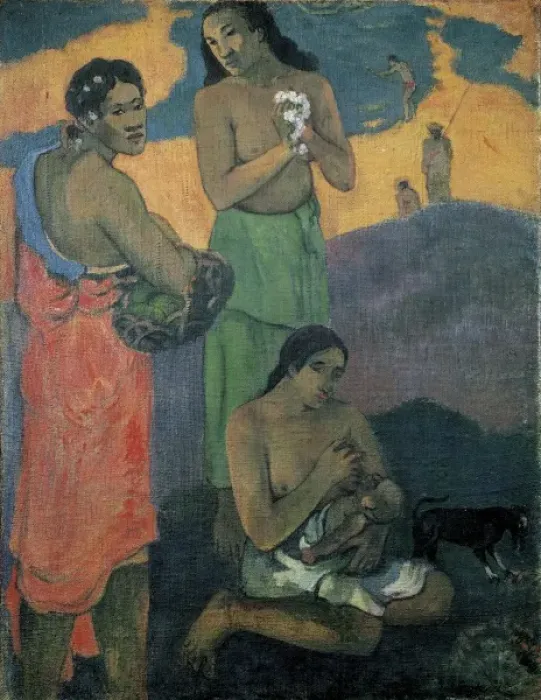 Framed Print : GAUGUIN, Paul (1848-1903). Three Women on Framed Print : GAUGUIN, Paul (1848-1903). Three Women on