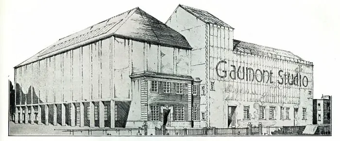 Framed Print : Gaumont Film Studio and Offices, Shepherd's Bush, London Framed Print : Gaumont Film Studio and Offices, Shepherd's Bush, London