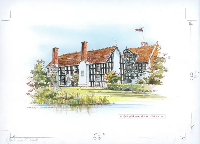 Framed Print : Gawsworth Hall Framed Print : Gawsworth Hall