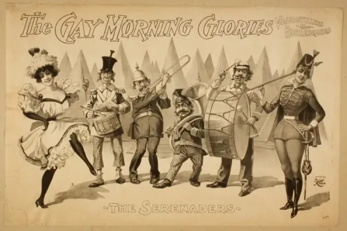 Framed Print : The Gay Morning Glories Vaudevillers & Burlesquers The Gay M Framed Print : The Gay Morning Glories Vaudevillers & Burlesquers The Gay M