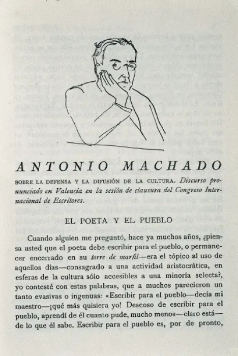 Framed Print : GAYA, Ramn (1910); MACHADO, Antonio (1875-1939) Framed Print : GAYA, Ramn (1910); MACHADO, Antonio (1875-1939)