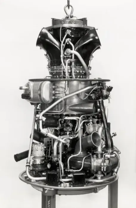 Framed Print : Gazelle 18 1750 shp engine