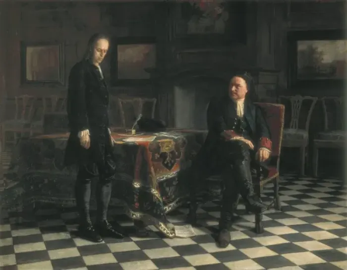 Framed Print : GE, Nikolai Nikolaevich (1831-1894). Peter Framed Print : GE, Nikolai Nikolaevich (1831-1894). Peter