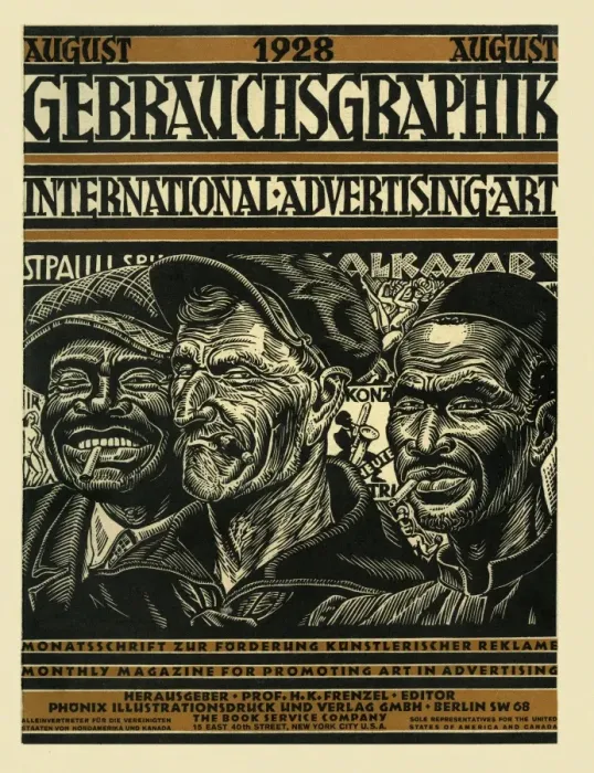 Framed Print : Gebrauchsgrafik cover Framed Print : Gebrauchsgrafik cover