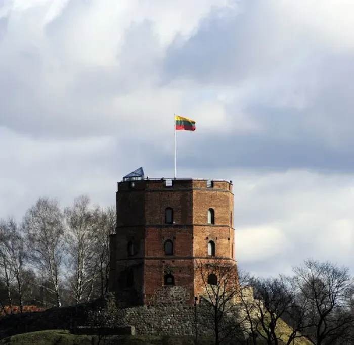 Framed Print : Gediminas Tower. Vilnius. Lithuania Framed Print : Gediminas Tower. Vilnius. Lithuania