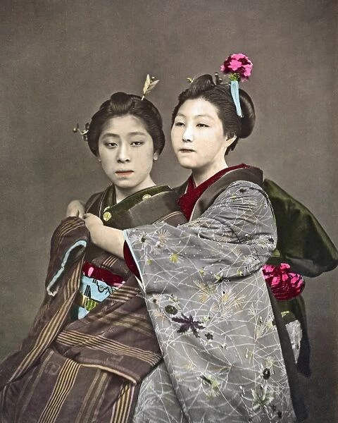 Two geishas, Japan