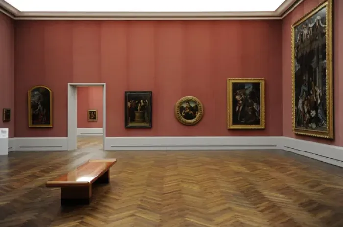 Framed Print : Gemaldegalerie. Interior. Berlin Framed Print : Gemaldegalerie. Interior. Berlin