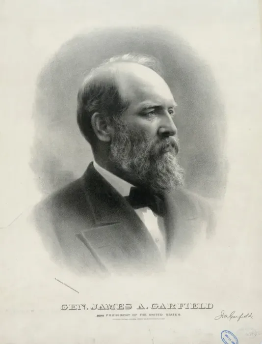 Framed Print : Gen. James A. Garfield, 20th president of the United States Framed Print : Gen. James A. Garfield, 20th president of the United States