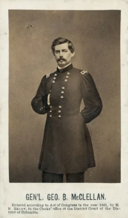 Framed Print : Gen l Geo. B. McClellan Framed Print : Gen l Geo. B. McClellan
