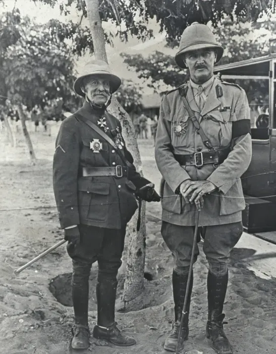 Framed Print : General Allenby and General Bailloud Framed Print : General Allenby and General Bailloud