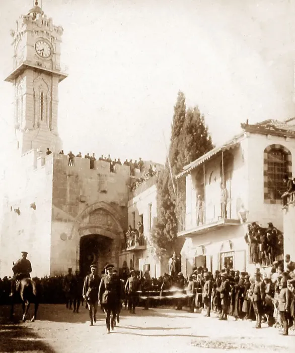 Framed Print : General Allenby in Jerusalem in May 1918 Framed Print : General Allenby in Jerusalem in May 1918