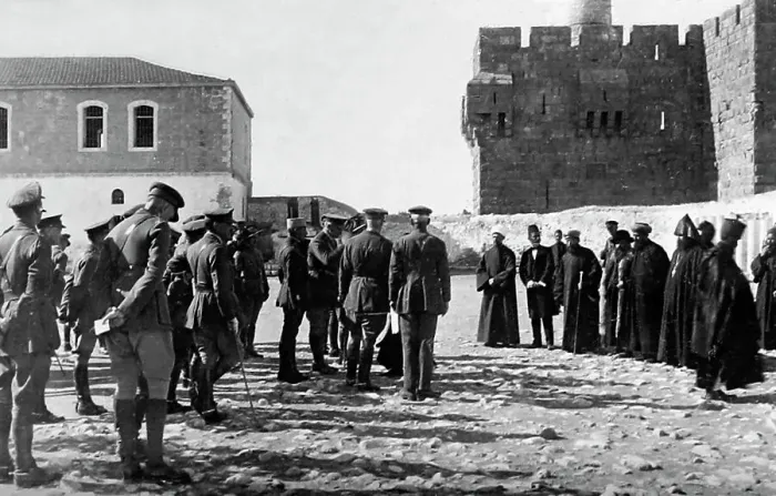 Framed Print : General Allenby in Jerusalem during WW1 Framed Print : General Allenby in Jerusalem during WW1