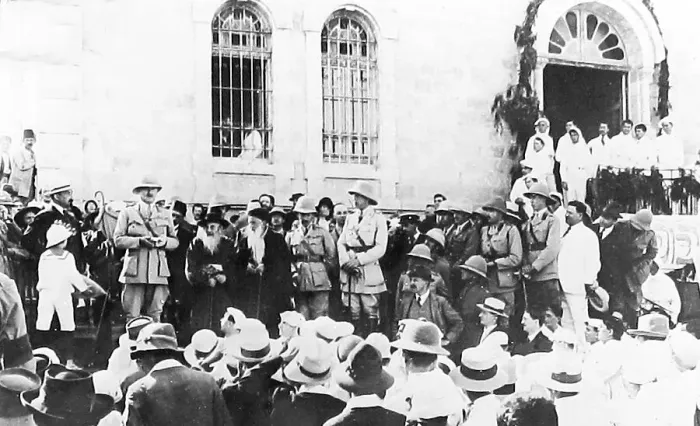 Framed Print : General Allenby in Jerusalem during WW1 Framed Print : General Allenby in Jerusalem during WW1