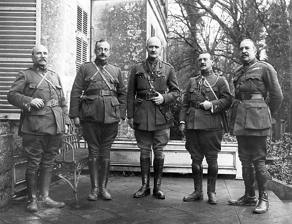 General Allenby with Spanish Generals
