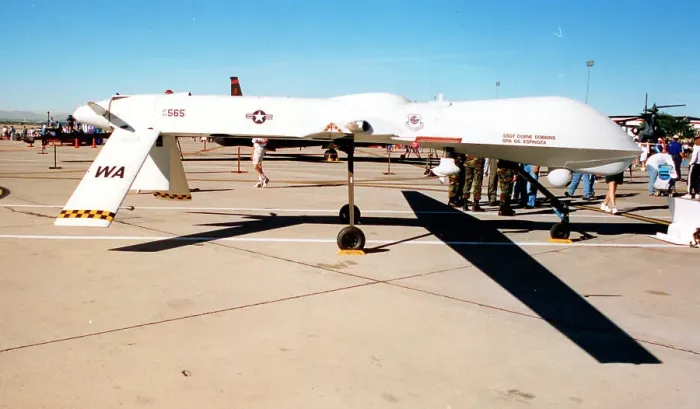 Framed Print : General Atomics RQ-1A Predator (Tier II) 94-0565 Framed Print : General Atomics RQ-1A Predator (Tier II) 94-0565