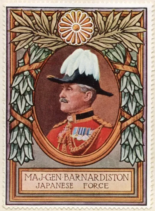 Framed Print : General Barnardiston / Stamp Framed Print : General Barnardiston / Stamp