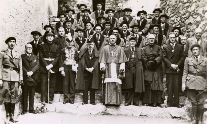 Framed Print : General Council members, Valleys of Andorra, Andorra Framed Print : General Council members, Valleys of Andorra, Andorra