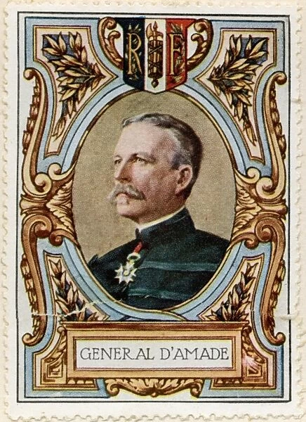 General d Amade  /  Stamp