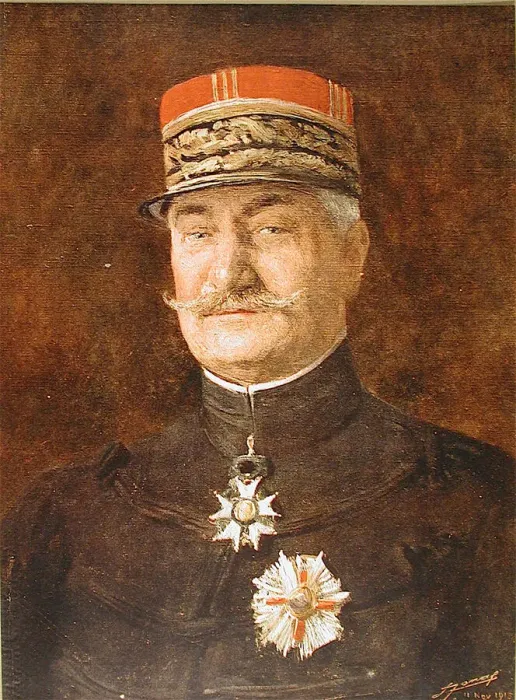 Framed Print : General D Urbal, dated 11th November 1915 Framed Print : General D Urbal, dated 11th November 1915
