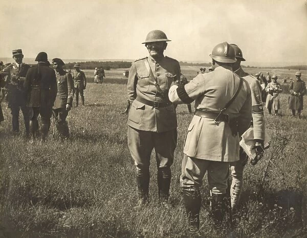 General Dilleman with the French Army