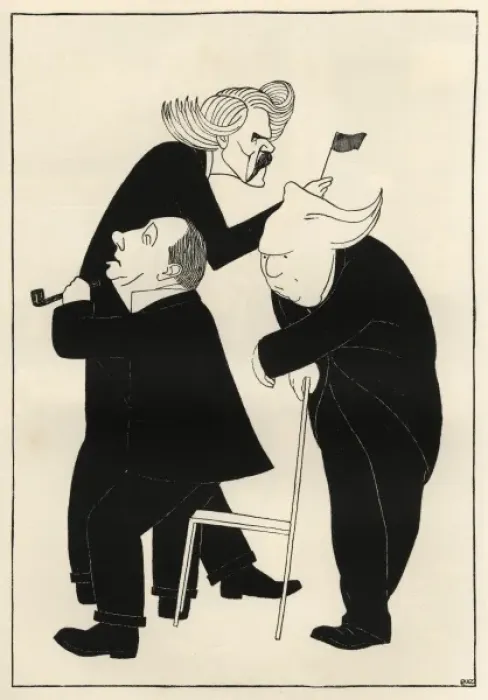 Framed Print : The General Election, 1924 Framed Print : The General Election, 1924