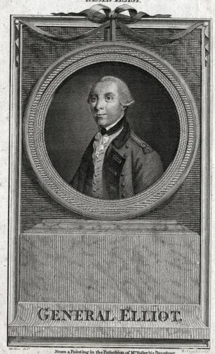 Framed Print : General George Augustus Eliott, 1st Baron Heathfield Framed Print : General George Augustus Eliott, 1st Baron Heathfield