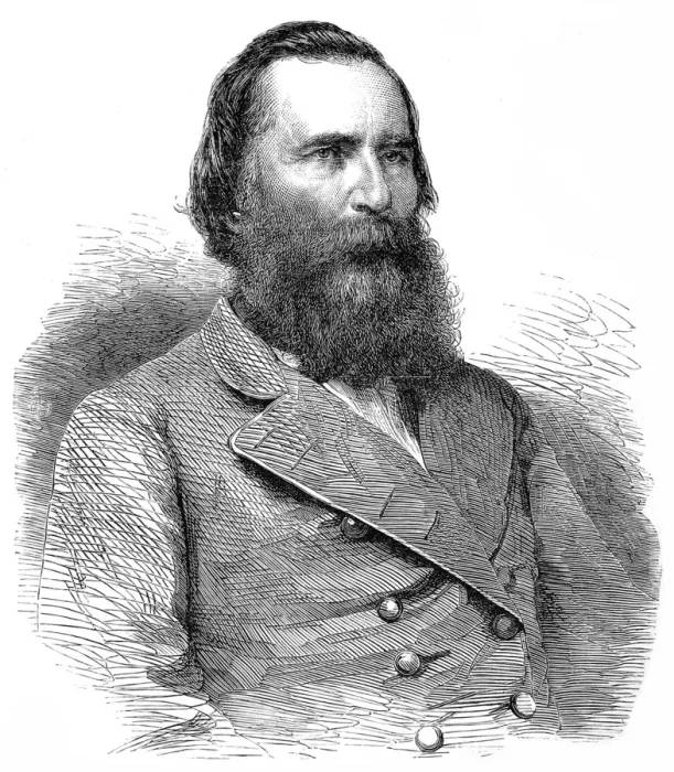 Framed Print : General James Longstreet (1821-1904) Framed Print : General James Longstreet (1821-1904)