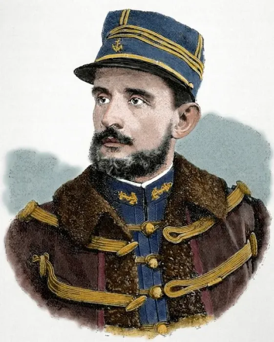 Framed Print : General Jean-Baptiste Marchand (1863 A?o??n? 1934) French Framed Print : General Jean-Baptiste Marchand (1863 A?o??n? 1934) French